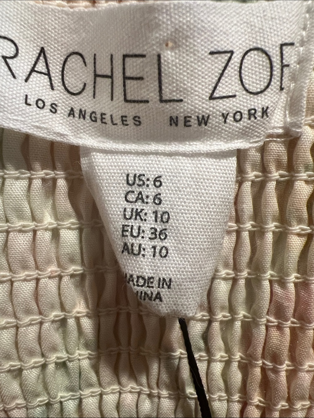 Floral Tiered Sundress in Pastel Yellow and Pink - Picture 4 of 14